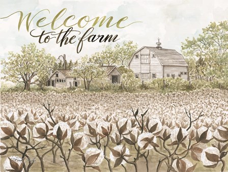 Welcome to the Farm by Cindy Jacobs art print