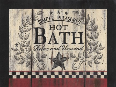 Hot Bath by Linda Spivey art print