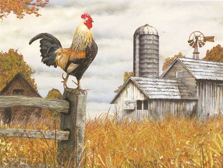 Down on the Farm II by Ed Wargo art print