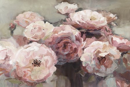 Wild Roses Neutral by Marilyn Hageman art print