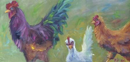 Follow the Leader by Marnie Bourque art print