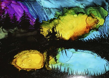 Reflections 1 by Michelle McCullough art print