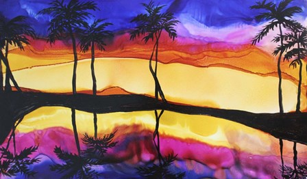 Tropical by Michelle McCullough art print