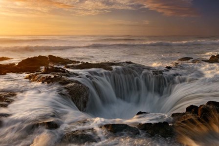 Oregon Thor's Well by Mike Jones Photo art print
