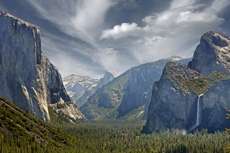 Tunnel View by Mike Jones Photo art print
