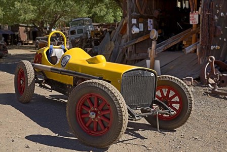 Gold King Mine Race Car by Mike Jones Photo art print