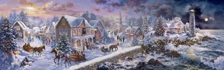 Holiday at Seaside by Nicky Boehme art print