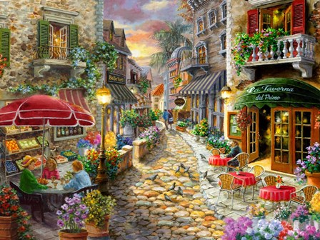 Early Evening in Avola by Nicky Boehme art print