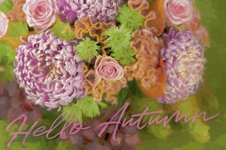 Hello Autumn by Cora Niele art print