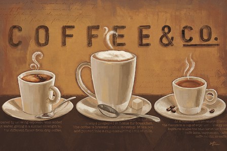 Coffee and Co VI by Janelle Penner art print