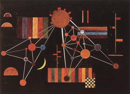 Geflecht von Oben no. 231, c.1927 by Wassily Kandinsky art print