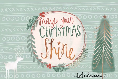 Christmas Shine by Katie Doucette art print