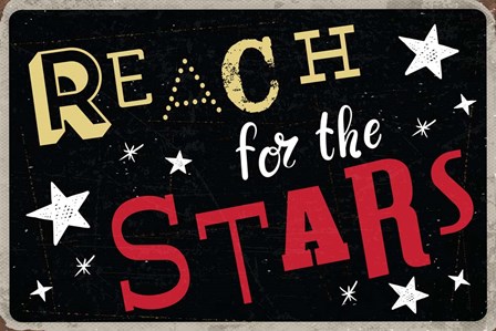 Reach for the Stars by ND Art &amp; Design art print