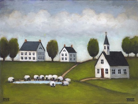 The Living Water by Daniel Kessler art print