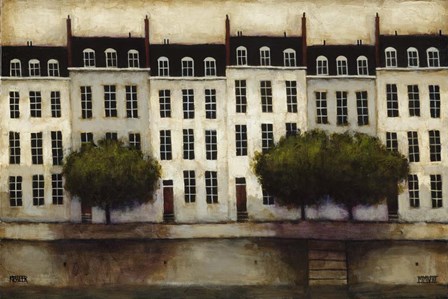 Paris on the Seine by Daniel Kessler art print