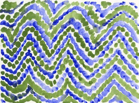 Blue Beads by Fernanda Franco art print