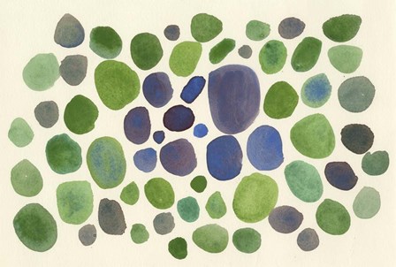 Confetti Green by Fernanda Franco art print