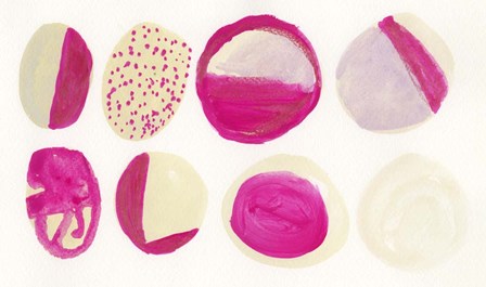 Pink Piedras by Fernanda Franco art print