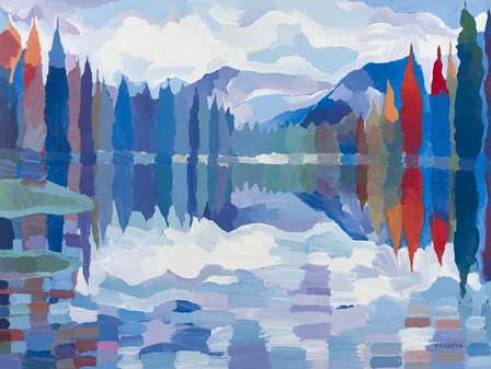 Sierra Serenity by Hooshang Khorasani art print