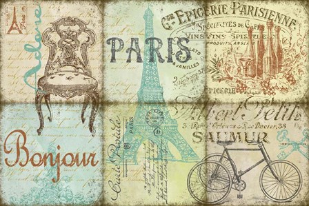 Parisienne 1 by Jean Plout art print