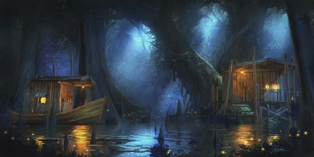 Delights Of The Bayou by Joel Christopher Payne art print