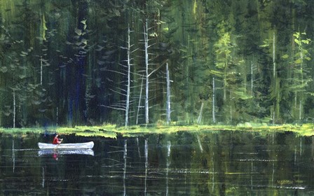 Adirondack Green by John Morrow art print