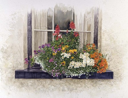 Floral Mist by John Morrow art print