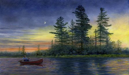 Moon Shadow by John Morrow art print