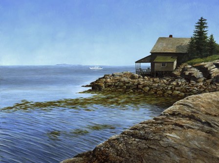 On a Clear Day by John Morrow art print