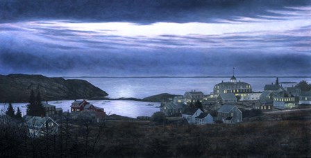 Upon This Rock by John Morrow art print