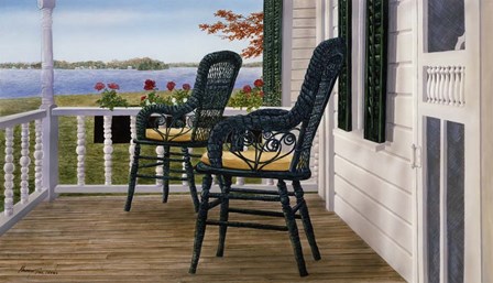 Wicker &amp; Lace by John Morrow art print