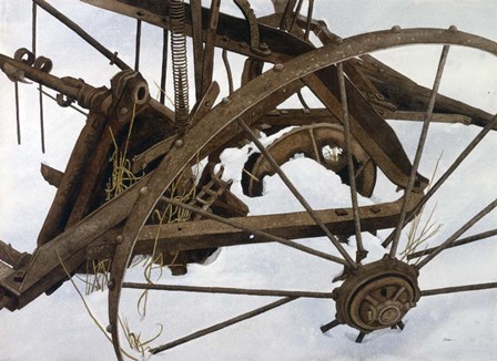 Winter Harvest by John Morrow art print