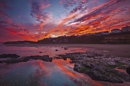 Lincoln City Fire by Darren White Photography art print