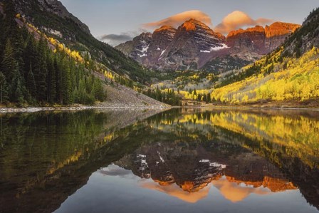 Sunkissed Peaks Bright by Darren White Photography art print