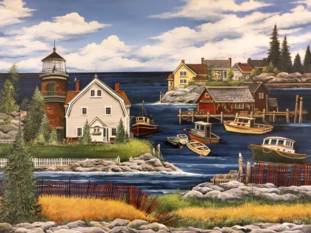 Harbor by Debbi Wetzel art print