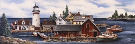 Wide Harbor by Debbi Wetzel art print