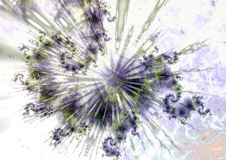 Celestial  copy by Fractalicious art print