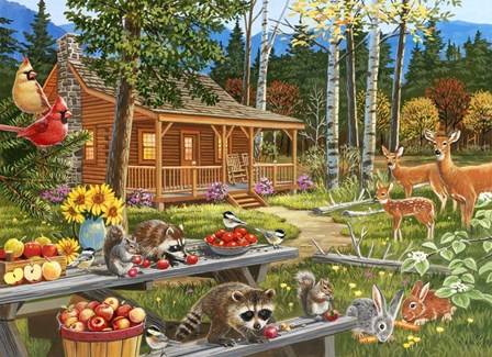 Leftovers for Supper by William Vanderdasson art print