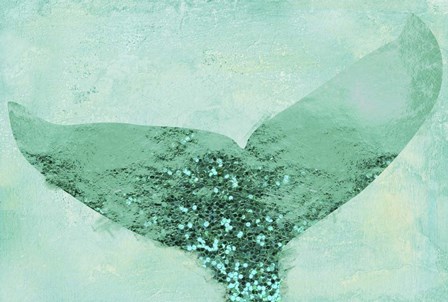 A Mermaid&#39;s Tail III by Tina Lavoie art print