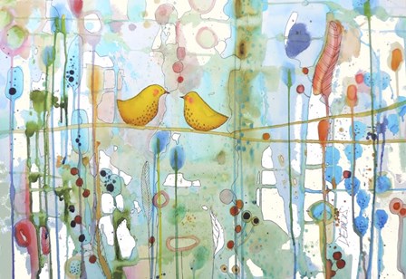 Dans Chaque Coeur by Sylvie Demers art print