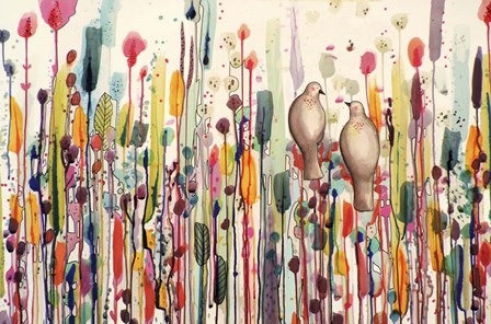 L'un Pour L'autre by Sylvie Demers art print