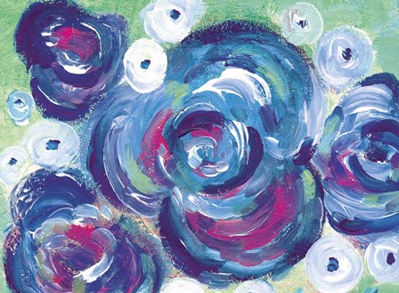 Purple Roses by Summer Tali Hilty art print