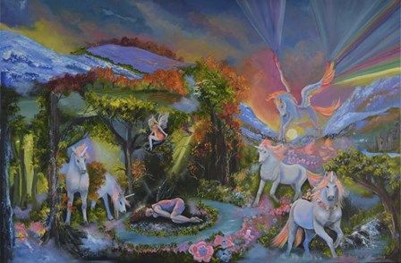 The Perfect Sleep by Sue Clyne art print