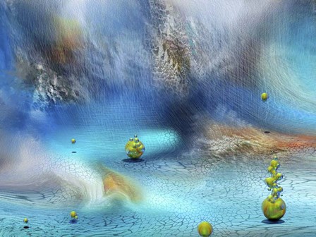 Desert Emerald by RUNA art print