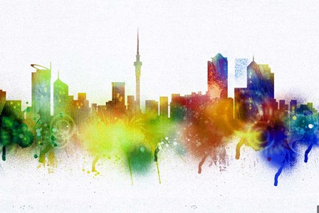 Cityscape 5 by ALI Chris art print