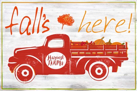 Fall&#39;s Here by ALI Chris art print