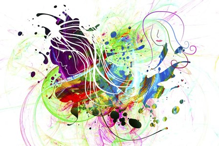 Explosion 2 by Ata Alishahi art print