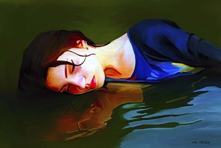 Self-Reflection by Ata Alishahi art print