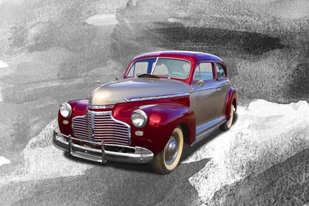 Red Car3 by Ata Alishahi art print