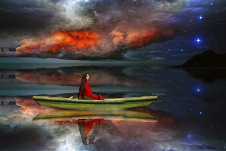 To Unknown by Ata Alishahi art print